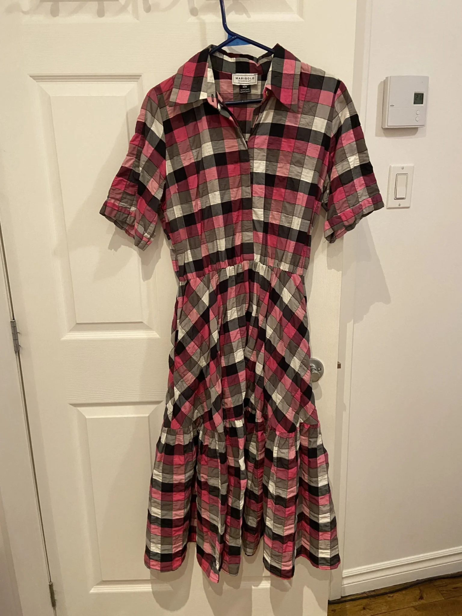 Featured image for Robe chemise avec volants - Marigold fait à Montréal