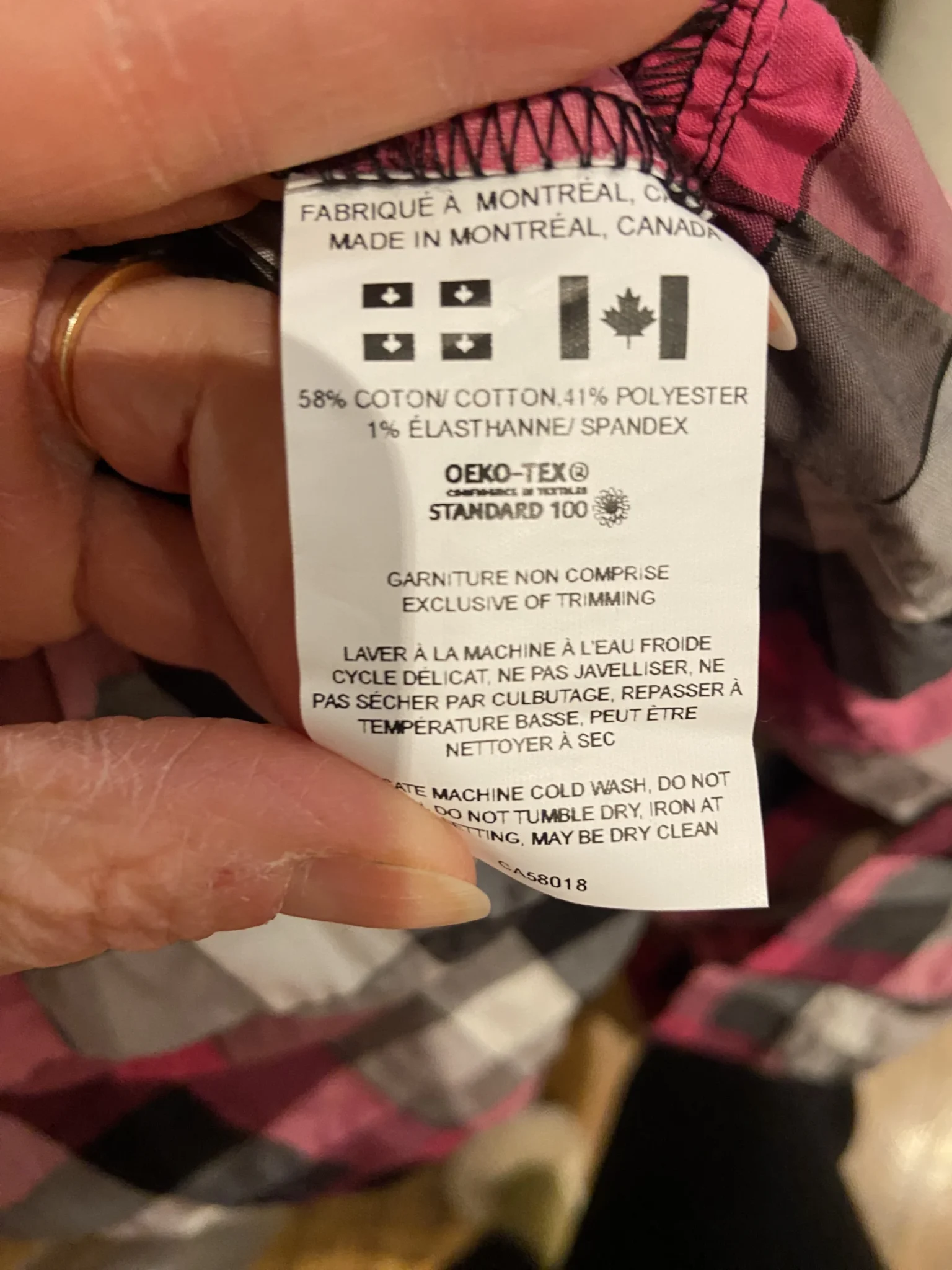 Image for Robe chemise avec volants - Marigold fait à Montréal