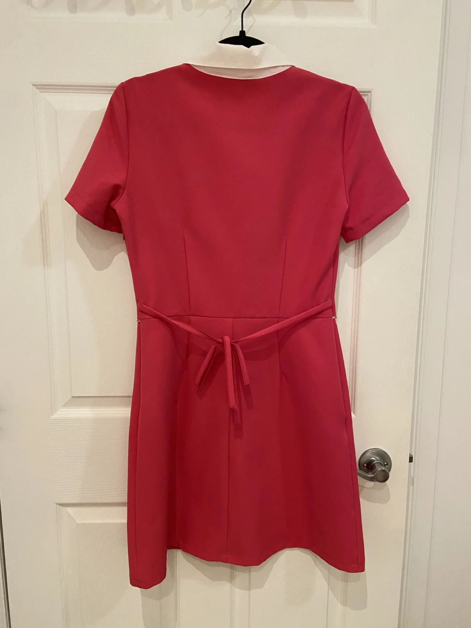 Image for Robe style rétro rose fait en Italie