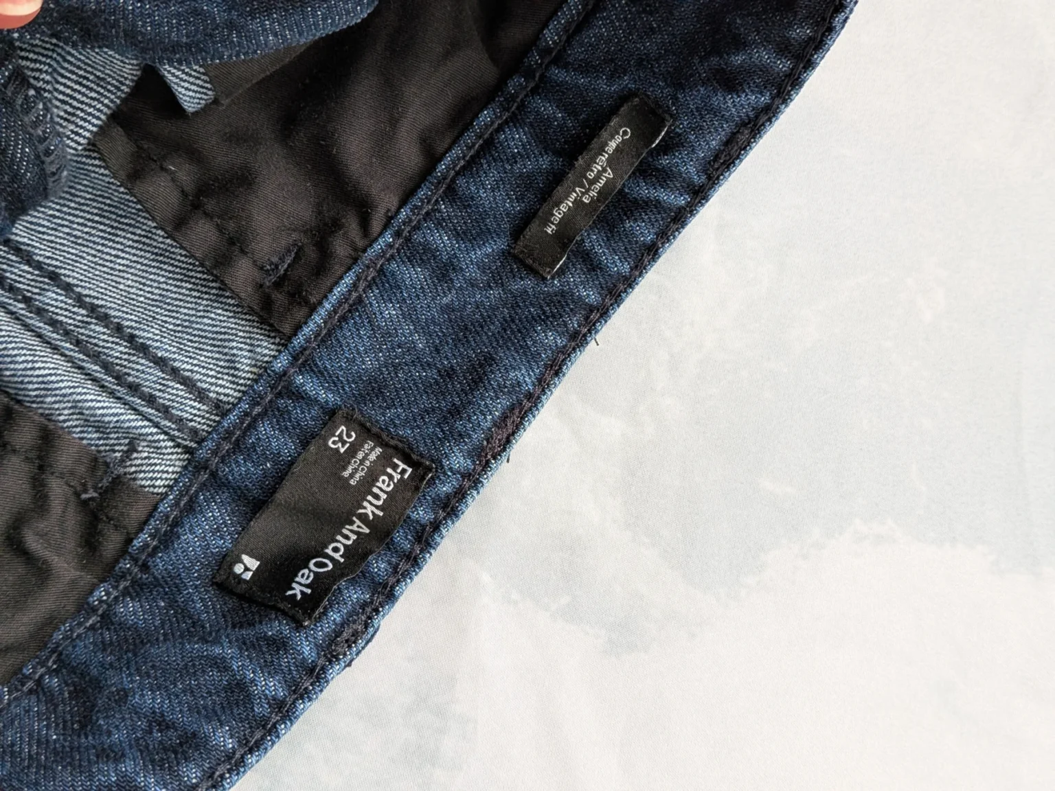 Image for Frank and Oak Amelia Barrel Jeans, size 23