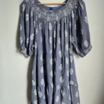 Featured thumbnail for Blue, white and cream floral dress