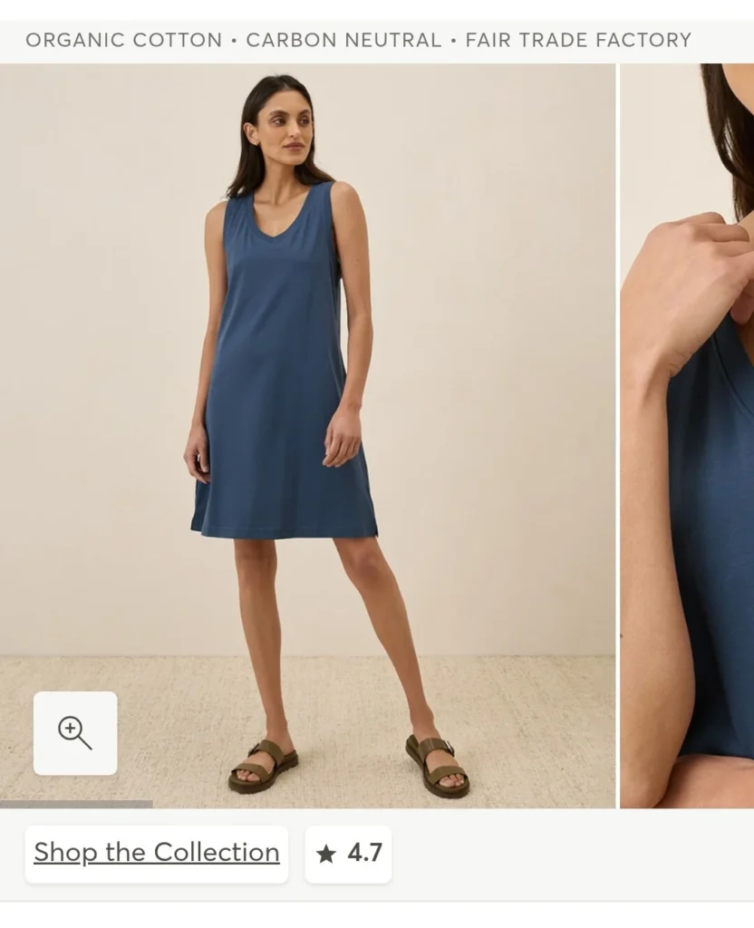 Image for Robe d'été longue rayée
