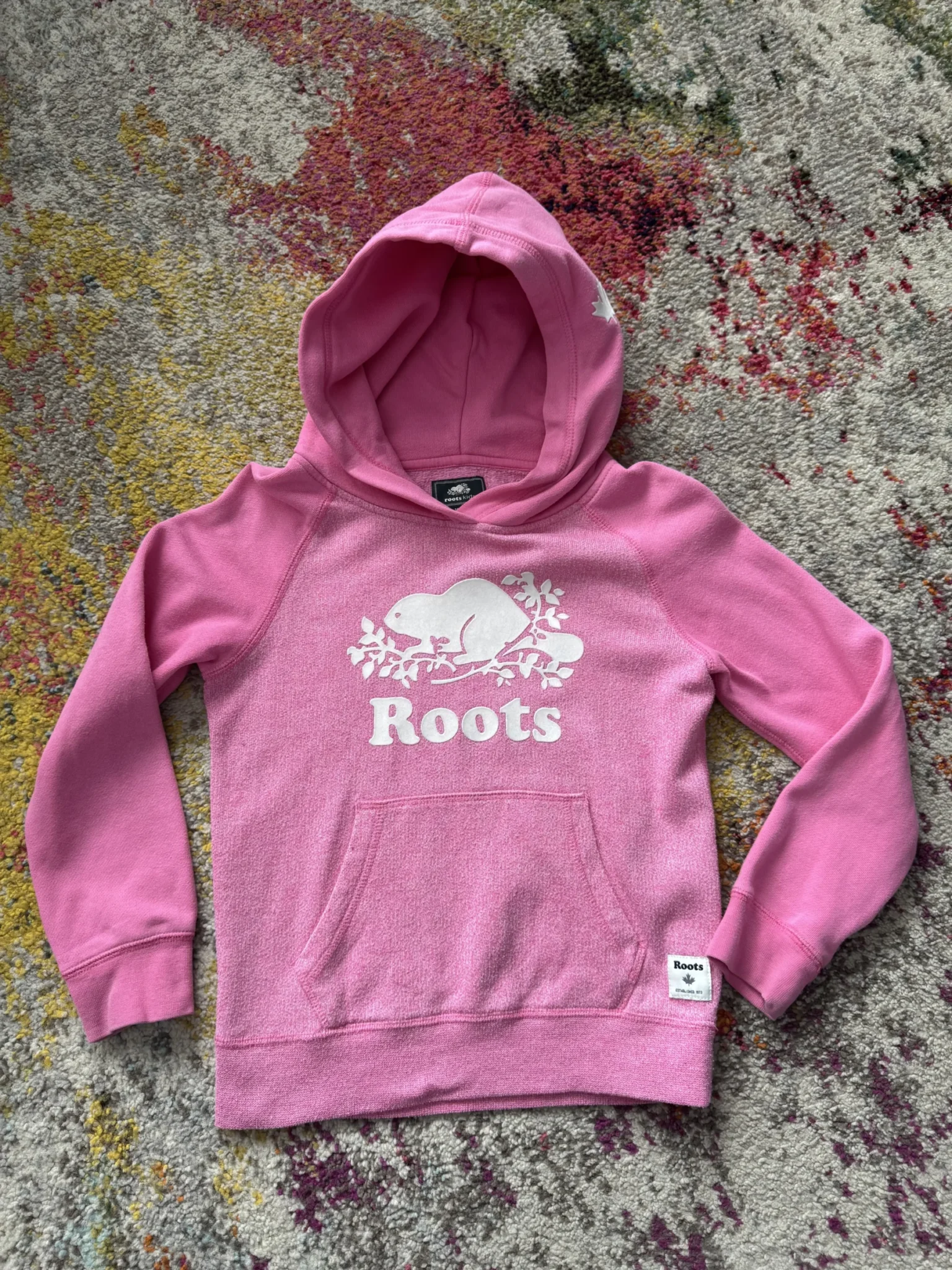 Featured image for Chandail capuchon Roots 7/8 ans