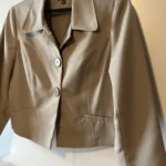 Thumbnail for Beige cropped jacket - Jessica