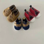 Featured thumbnail for Lot de 3 pairs de chaussons pour bébé garçon (0-6 mois)