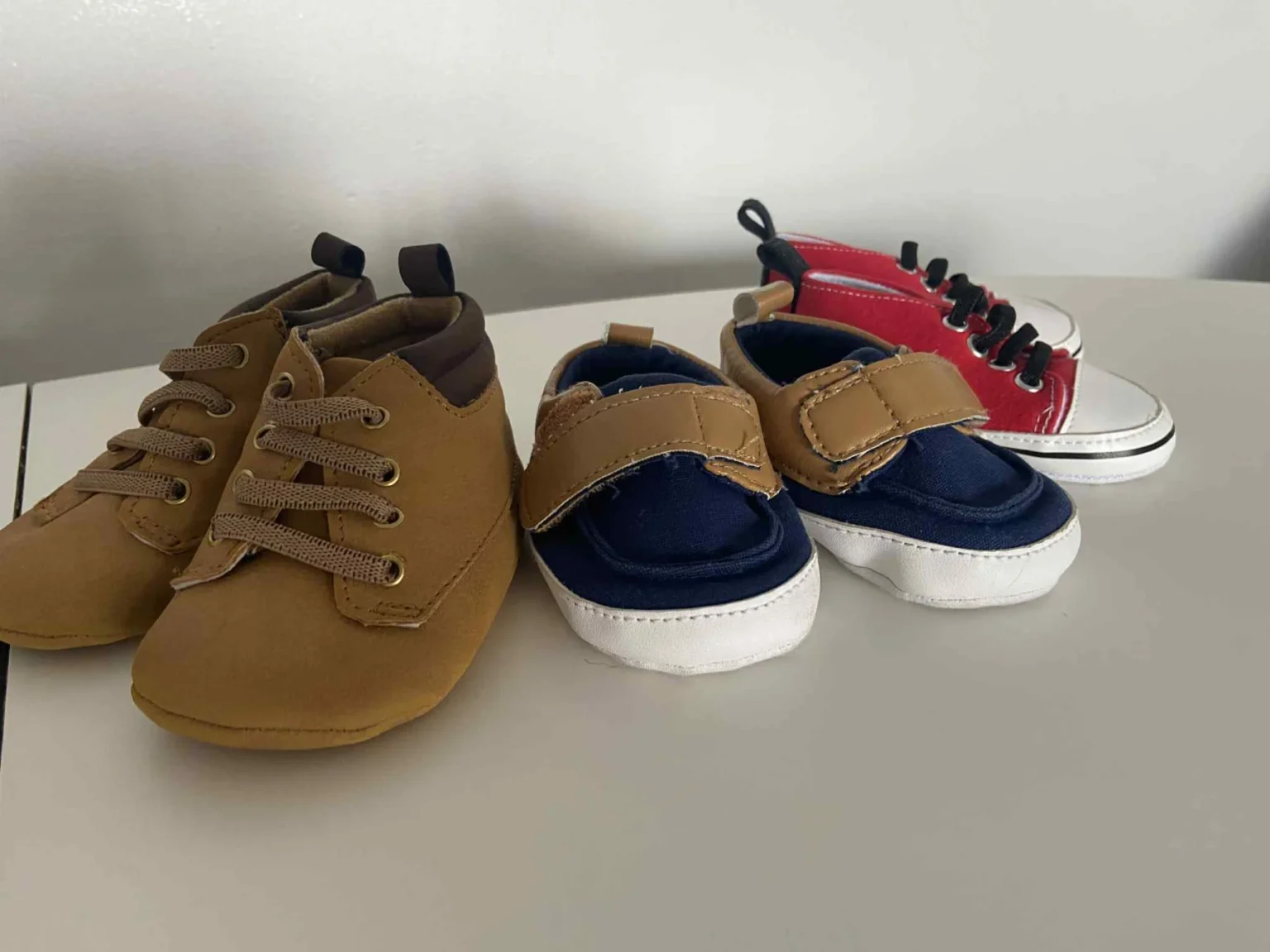 Image for Lot de 3 pairs de chaussons pour bébé garçon (0-6 mois)