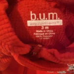 Thumbnail for Pijama vintage petit ours blanc rouge