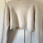Thumbnail for Pull crop beige