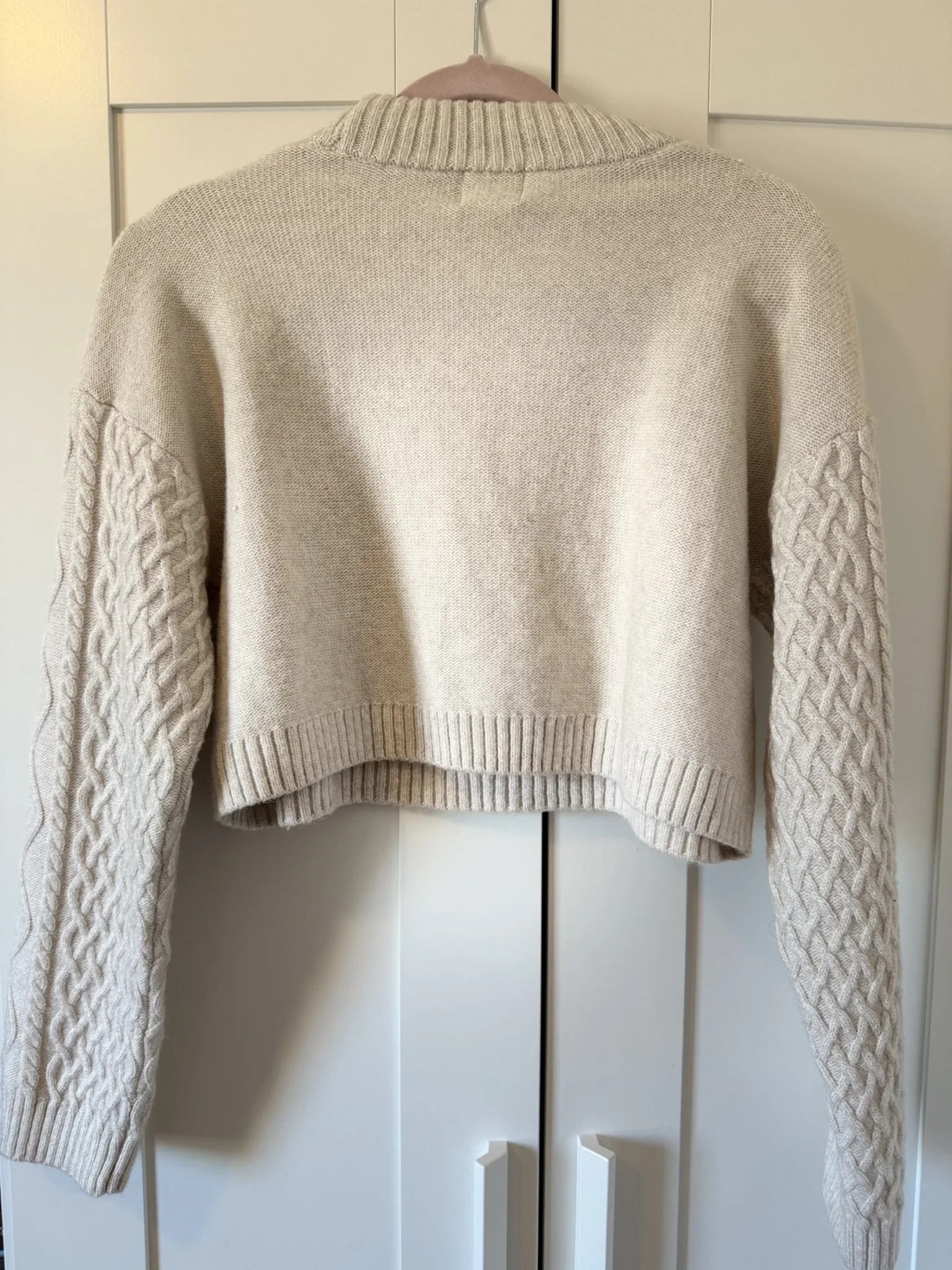Image for Pull crop beige