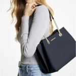 Thumbnail for Sacoche Michael Kors modèle Teagen bleu marin neuf
