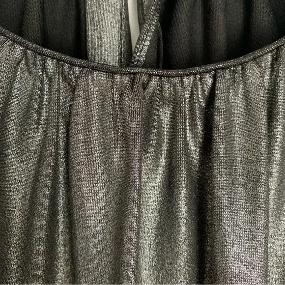 Image for Haut manches longues gris charcoal metallique DEREK LAM