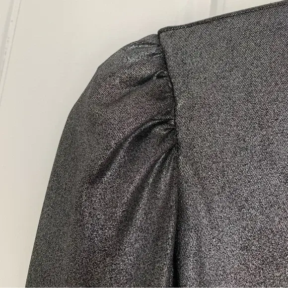 Image for Haut manches longues gris charcoal metallique DEREK LAM