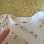 Thumbnail for Cache couche blanc et corail carter flamands roses bébé fille 6