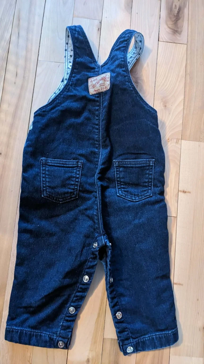 Image for Salopette Petit Bateau - taille 6 mois