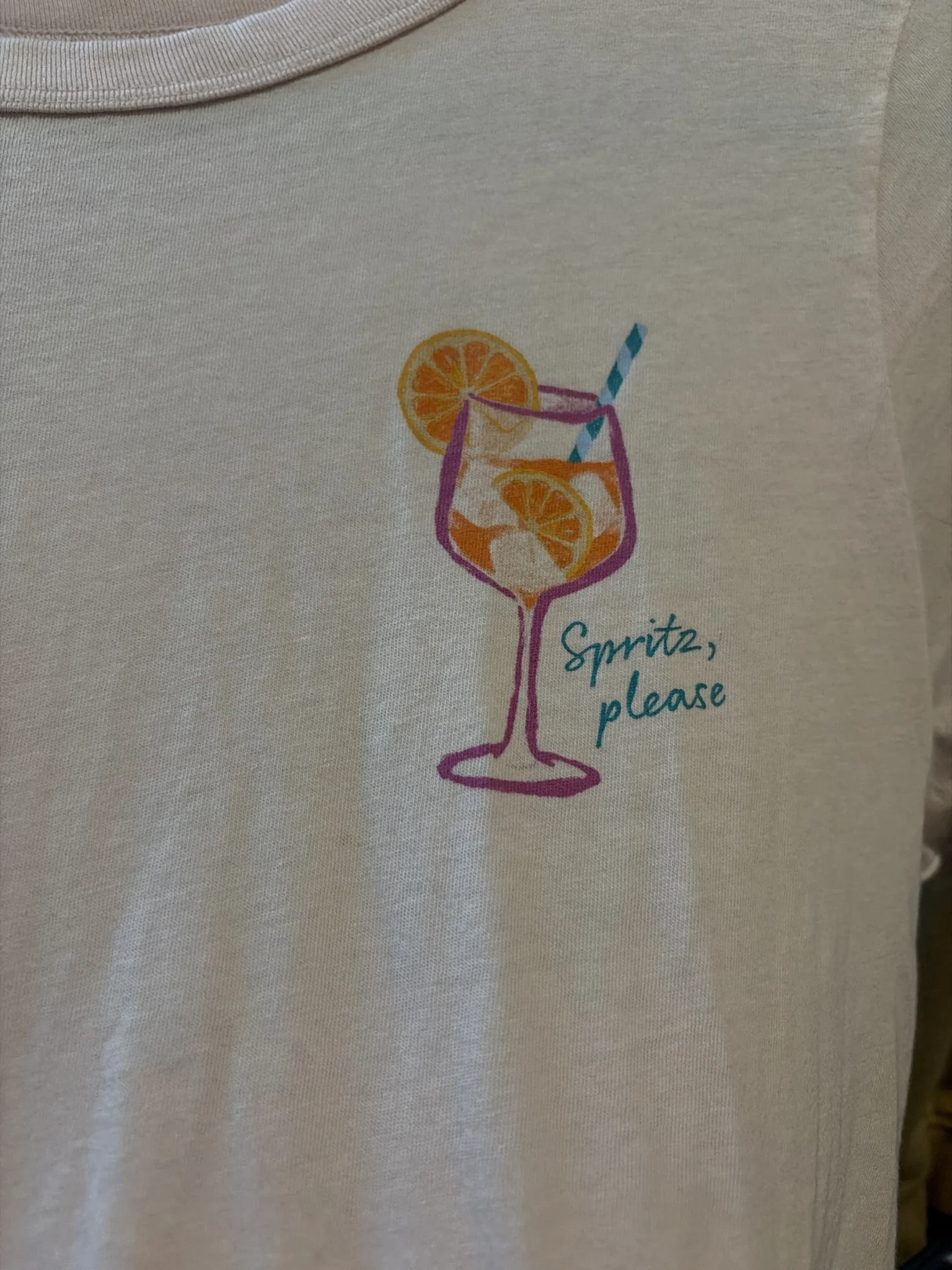 Image for T-shirt rose pale
