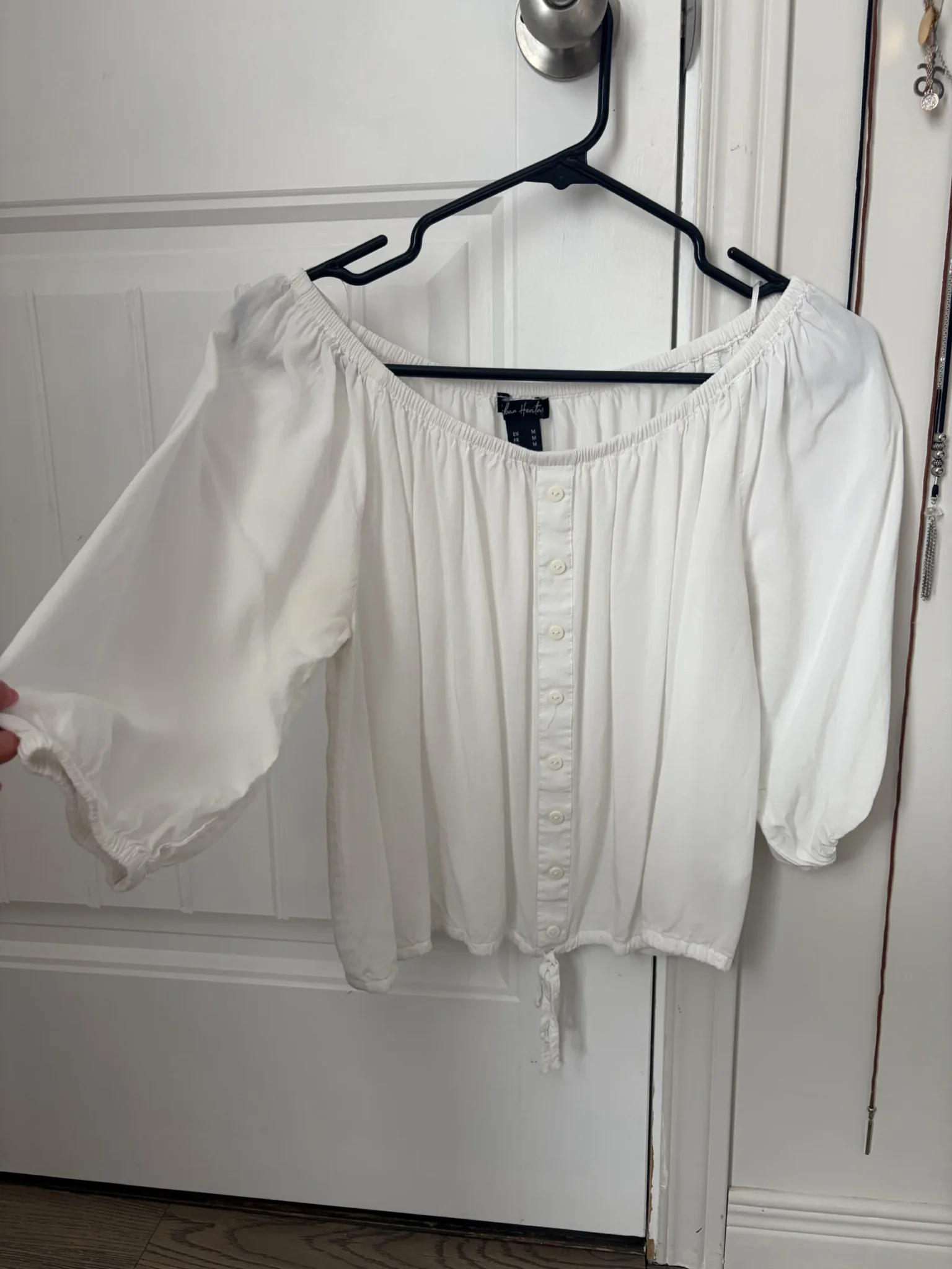Featured image for Blouse epaules découvertes
