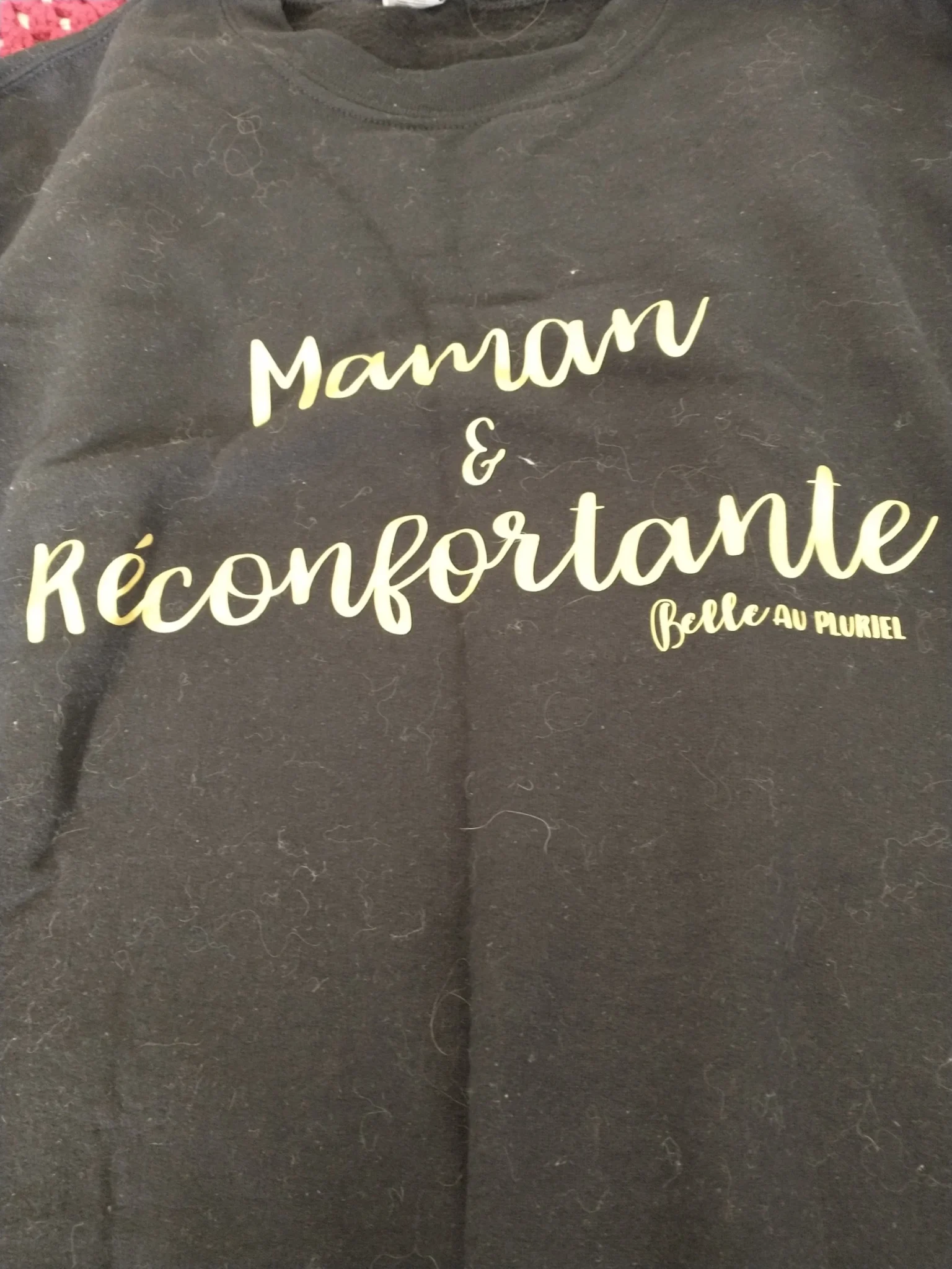 Image for Crewneck "Maman réconfortante" Belle au Pluriel