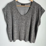 Featured thumbnail for Leopard print flowing top