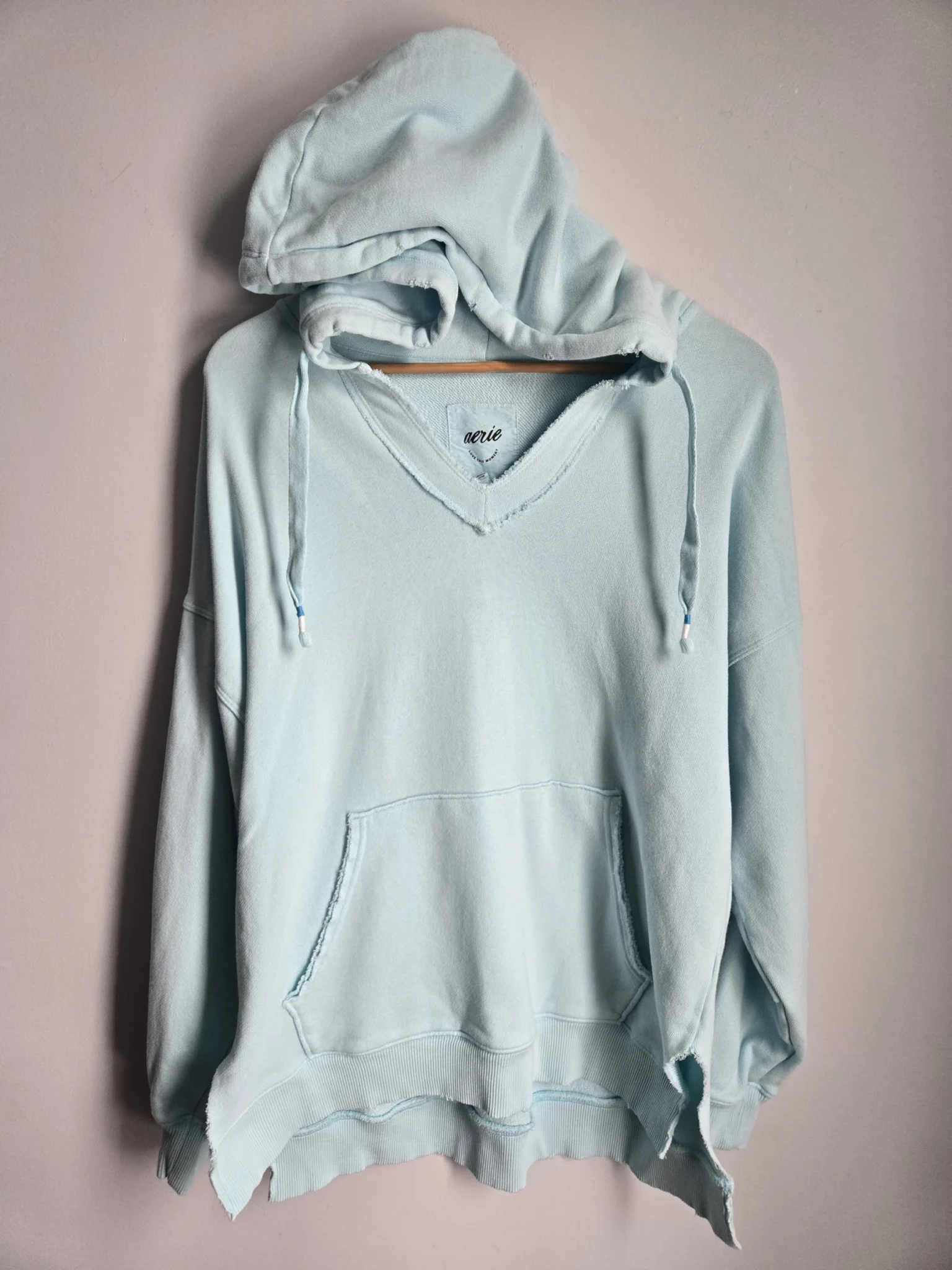 Featured image for Oversized aqua hoody