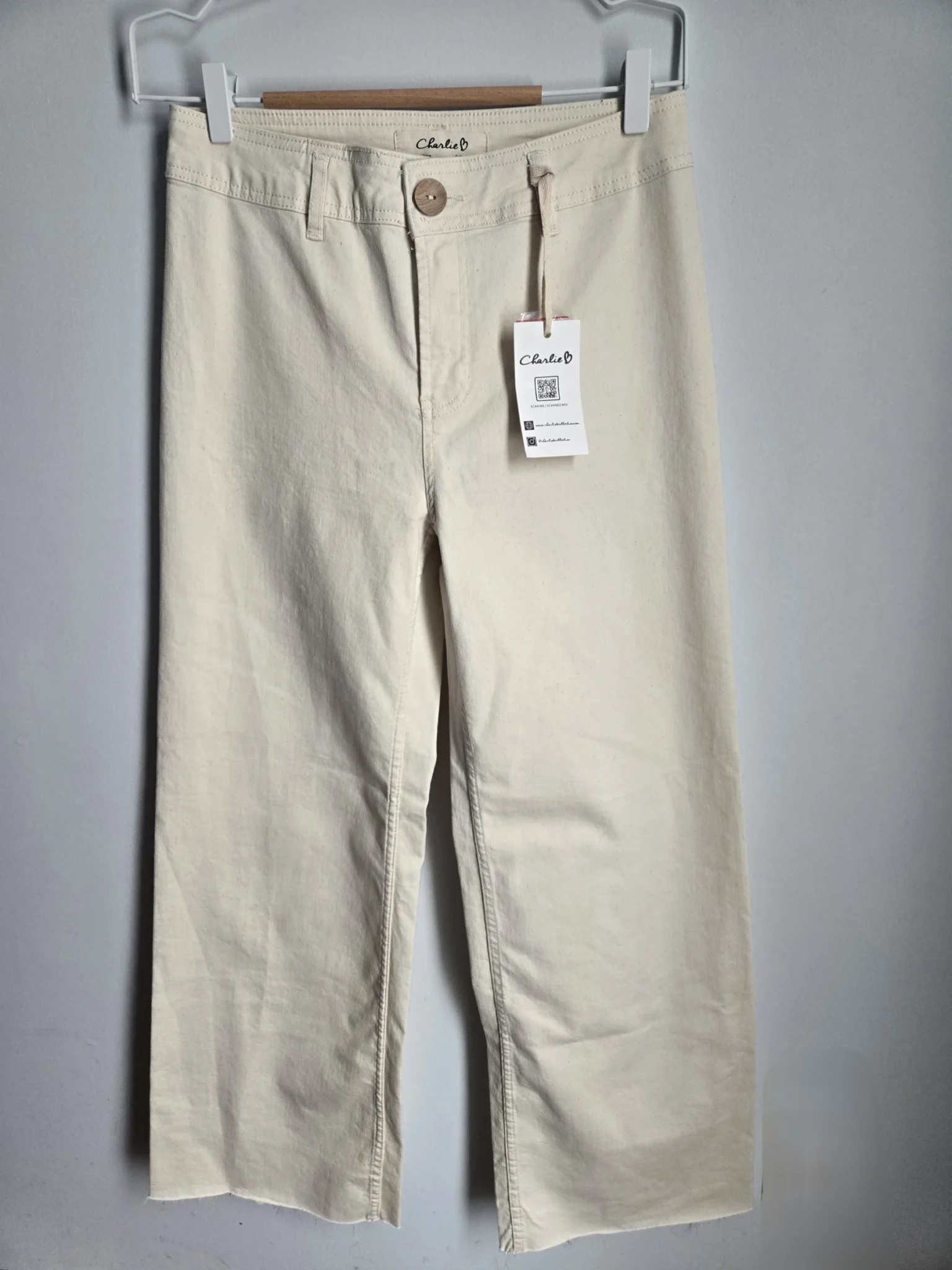 Featured image for New - Off white trousers Charlie B.