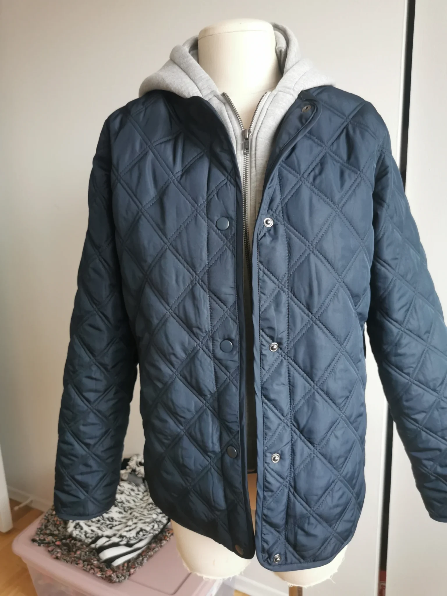 Featured image for Navy and grey coat