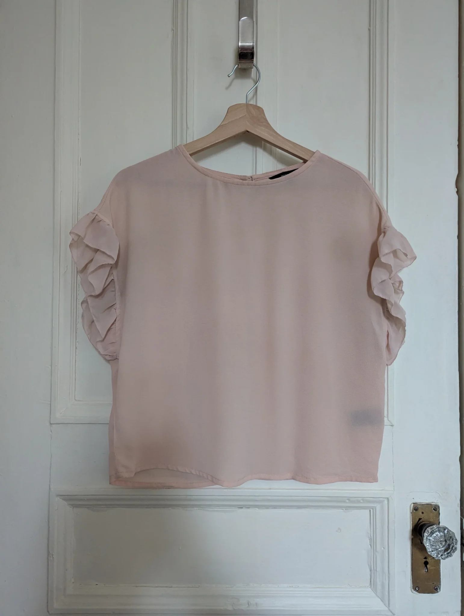 Featured image for Blouse rose pâle RW and Co taille XS