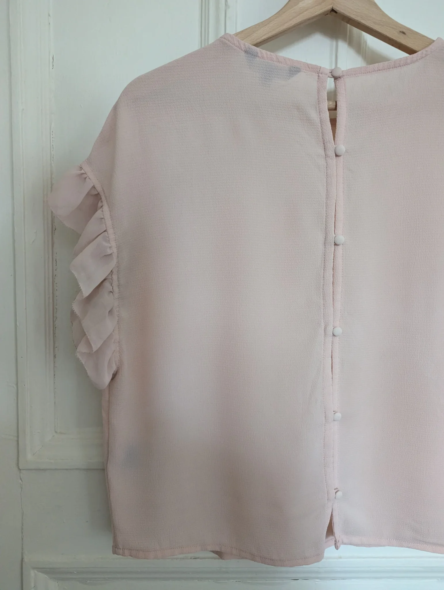 Image for Blouse rose pâle RW and Co taille XS
