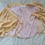 Thumbnail for Jupe portefeuille colorée taille 38