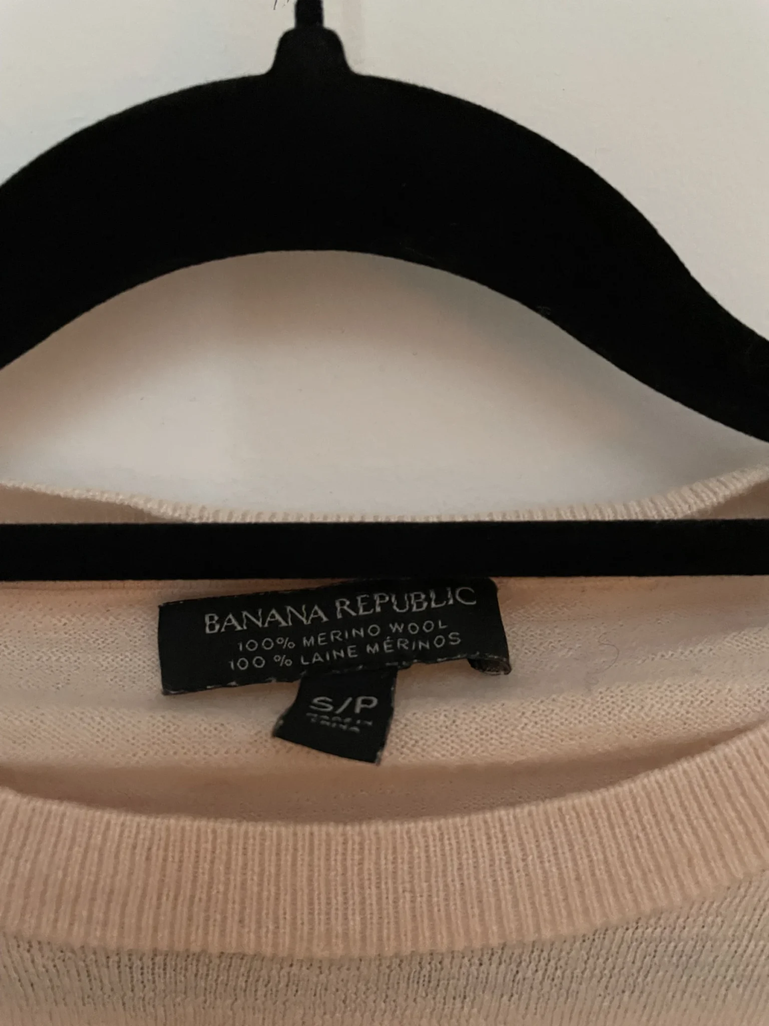 Image for Pink marino jumper