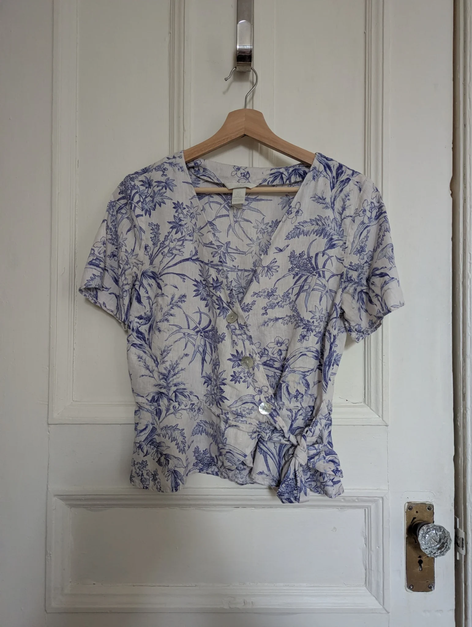 Featured image for Blouse cache coeur H&M taille S