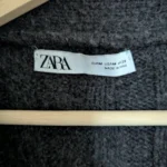 Thumbnail for Gilet patchwork en maille Zara taille M