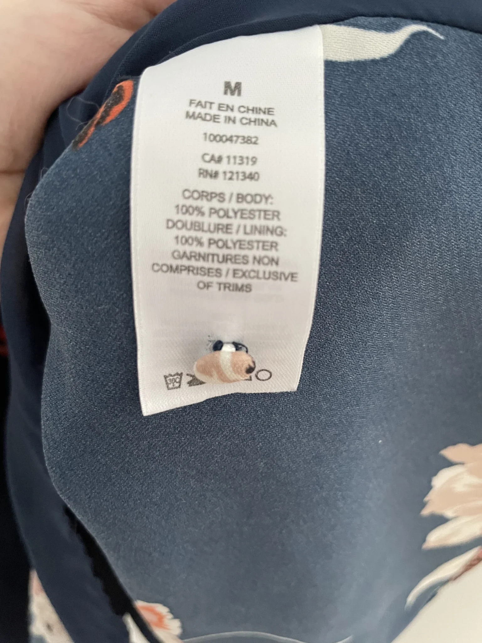 Image for Flowered camisole