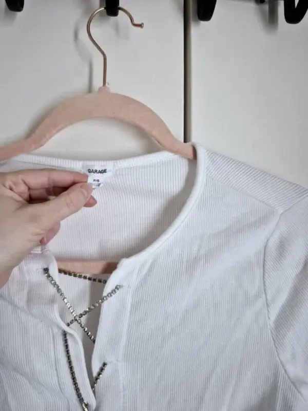 Image for White Garage jumper Small