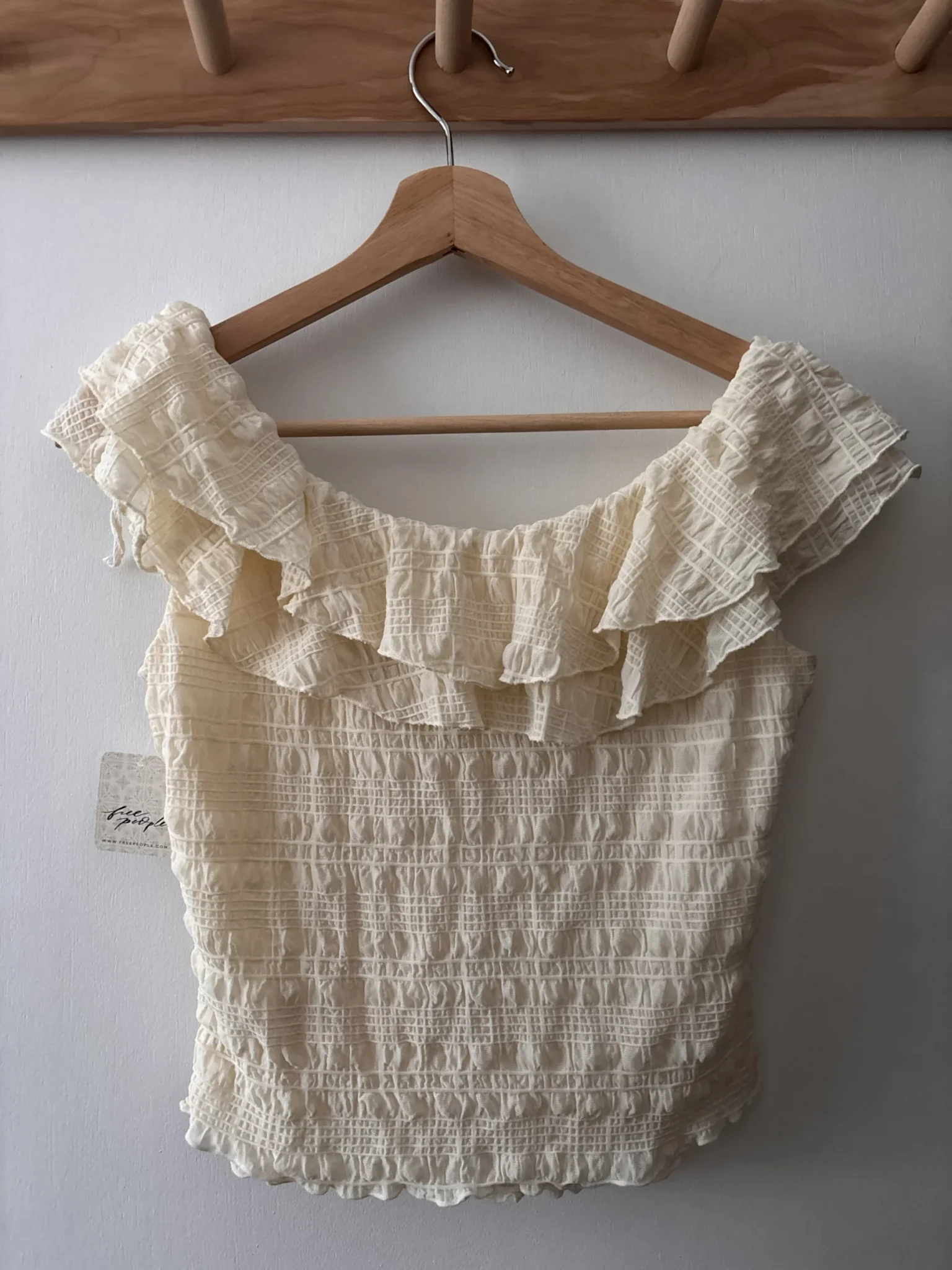 Image for Free People off the shoulder top