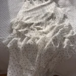 Thumbnail for Polka dot and fringe dress