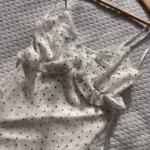 Thumbnail for Polka dot and fringe dress