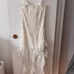 Thumbnail for Polka dot and fringe dress