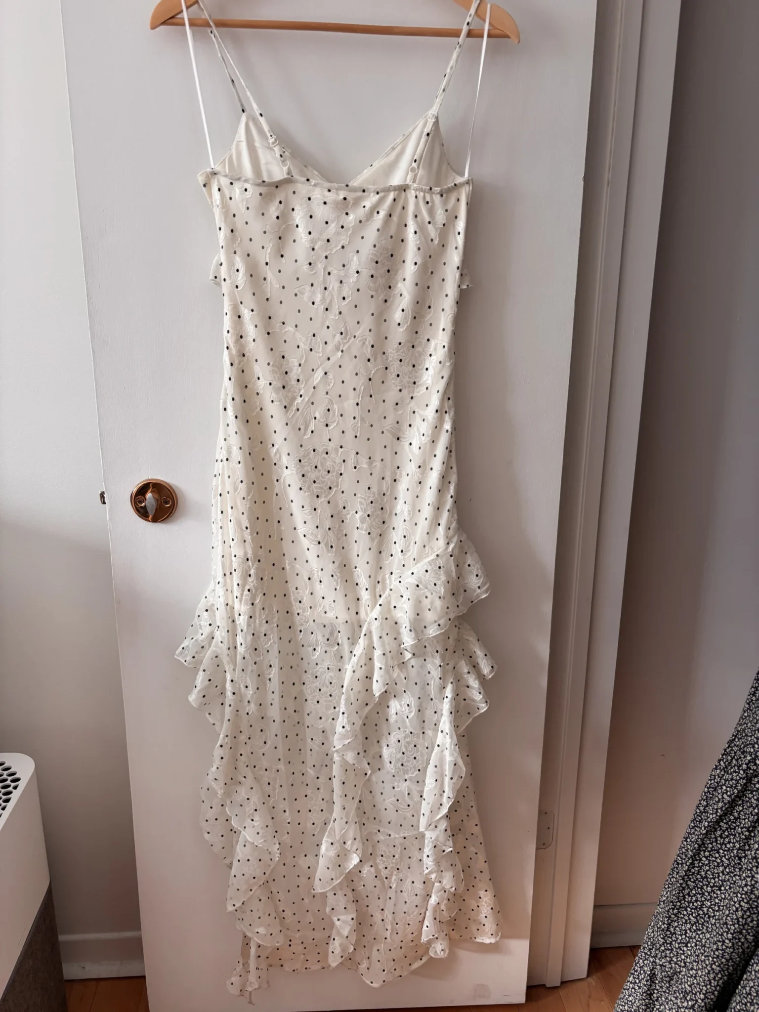Image for Polka dot and fringe dress