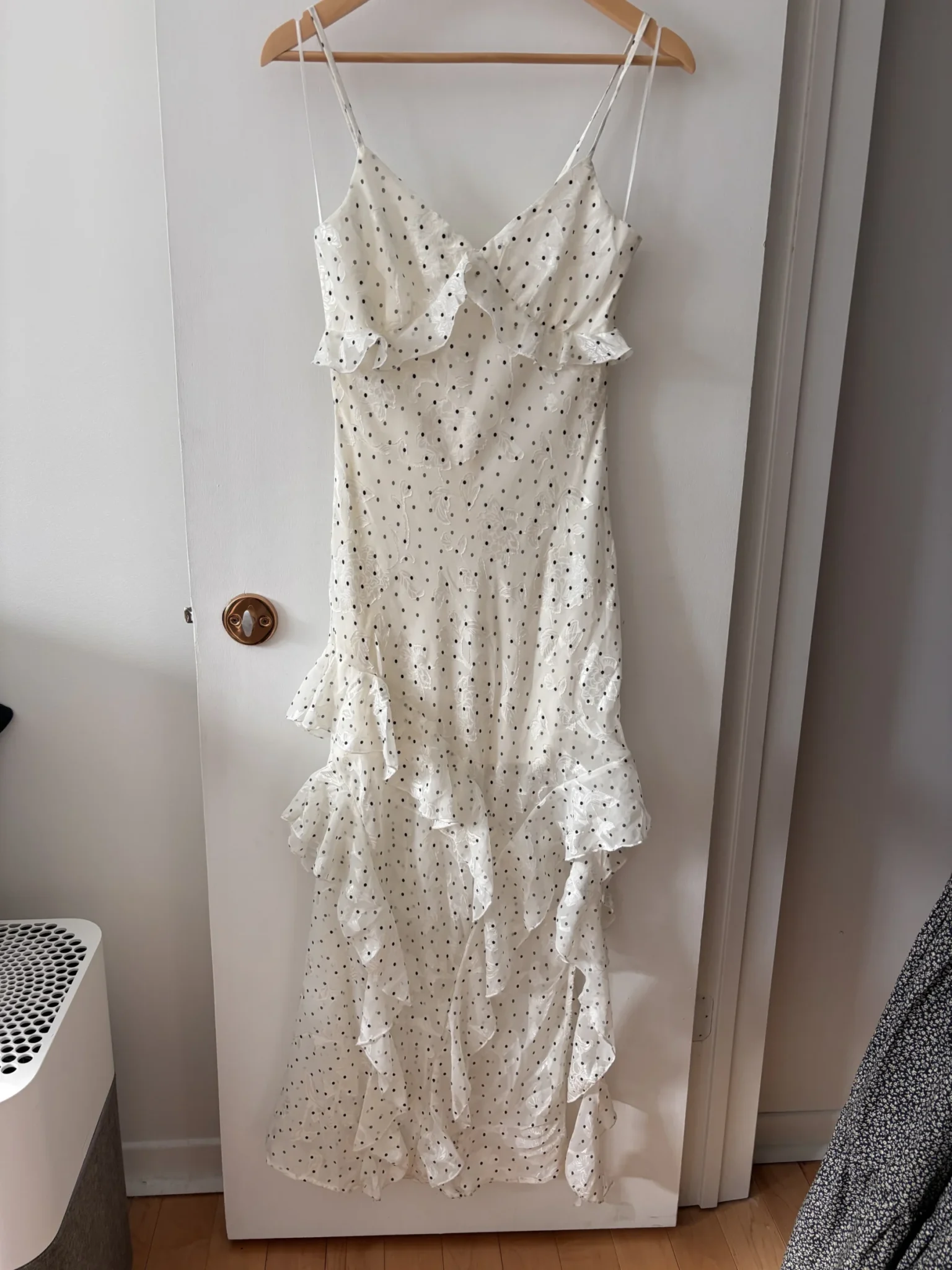 Image for Polka dot and fringe dress