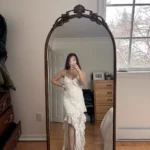 Thumbnail for Polka dot and fringe dress