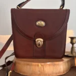 Featured thumbnail for Sac à main cuir Ruby London vintage!