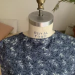 Thumbnail for Tone-on-tone foliage dress