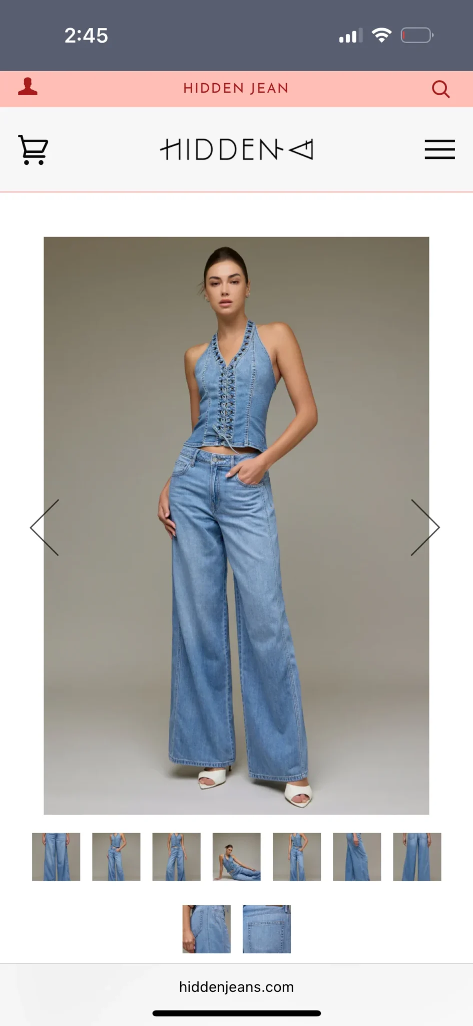 Featured image for Hidden jeans Nori model