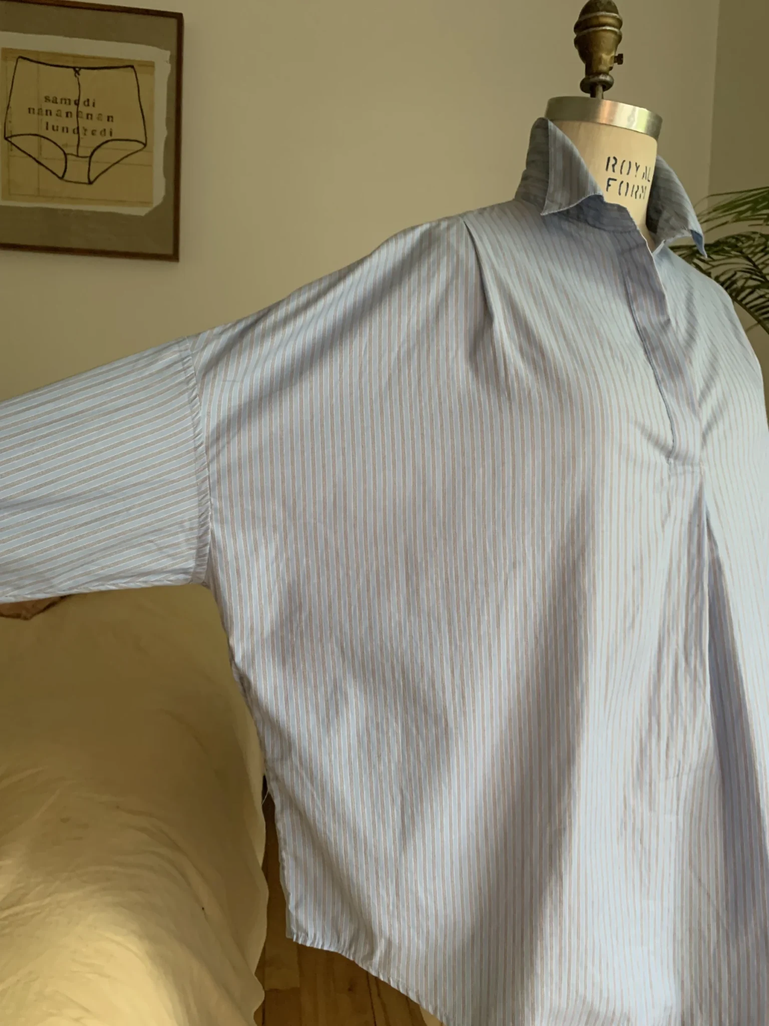 Image for Fine stripes blouse