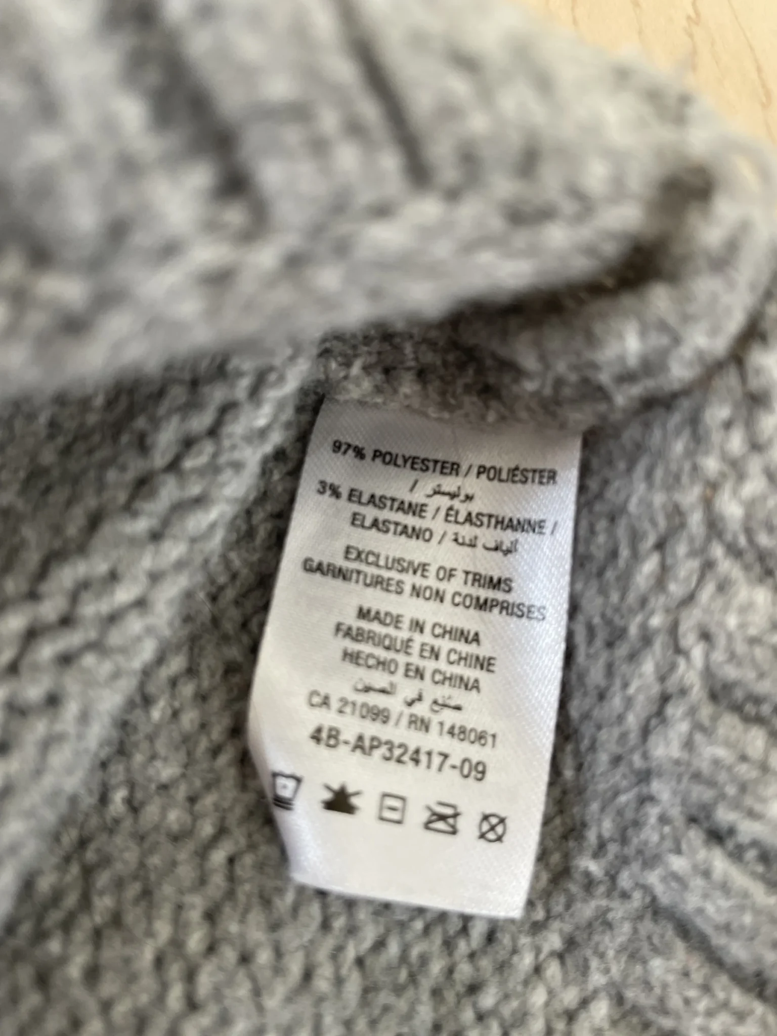 Image for Grey jumper