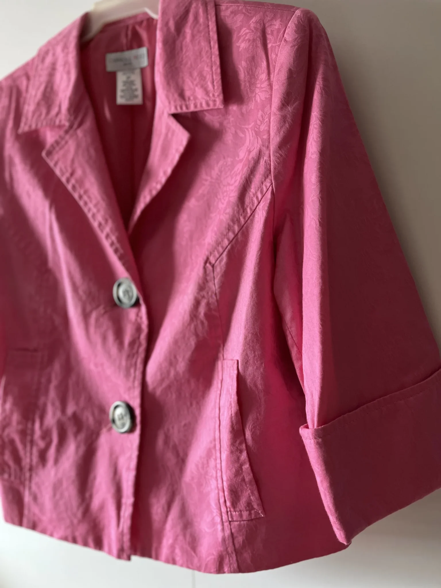Featured image for Veston court rose - Carroll Reed -Petite  100% coton