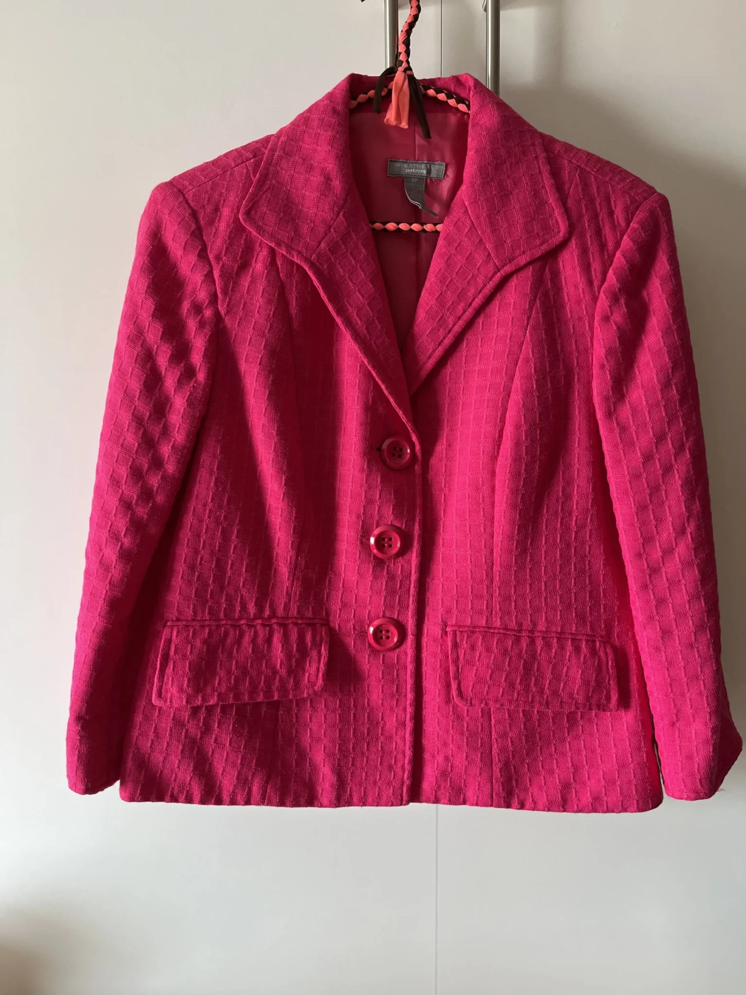 Featured image for Candy pink jacket - Investments (small)