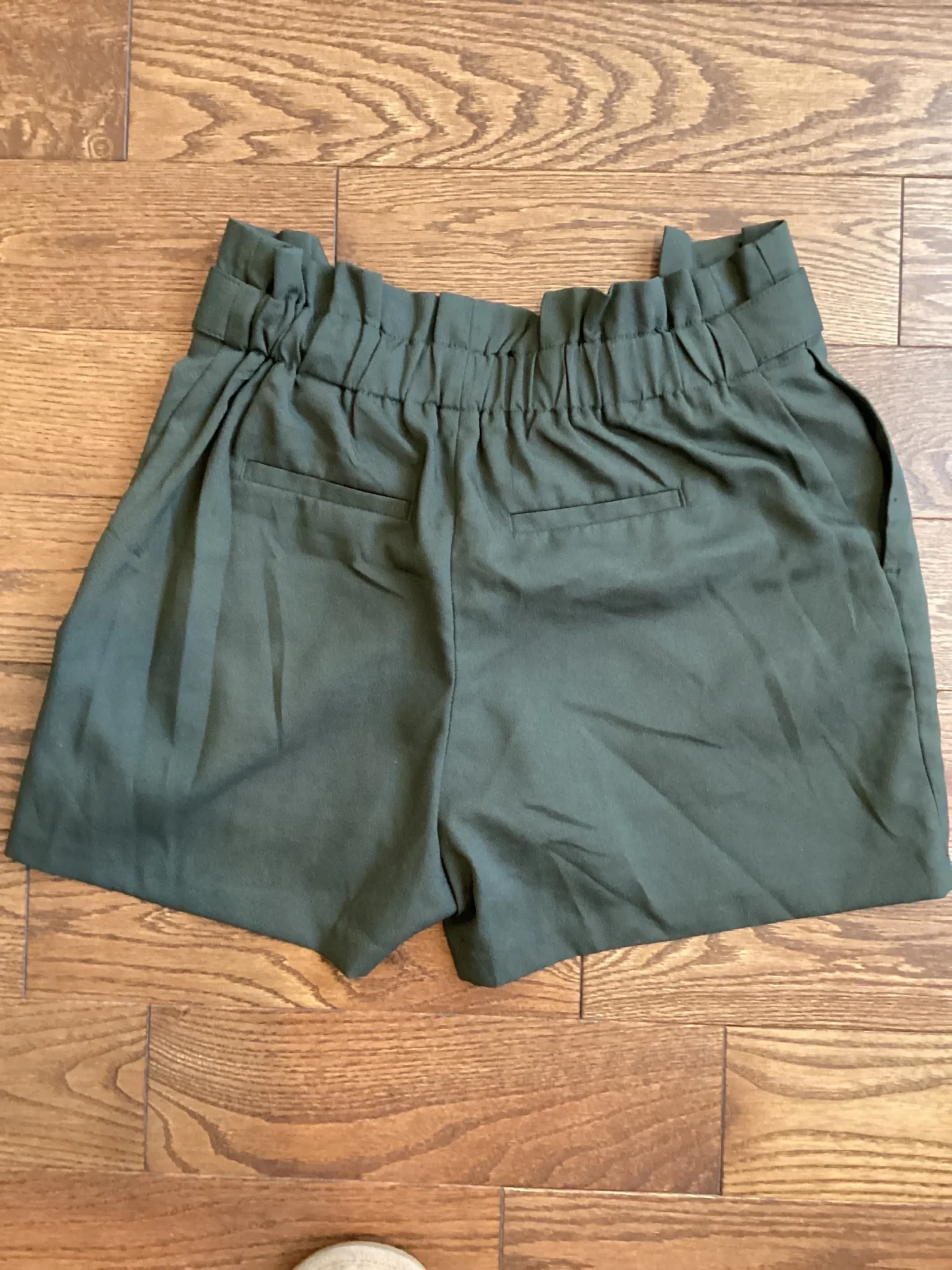 Image for Dark green khaki shorts