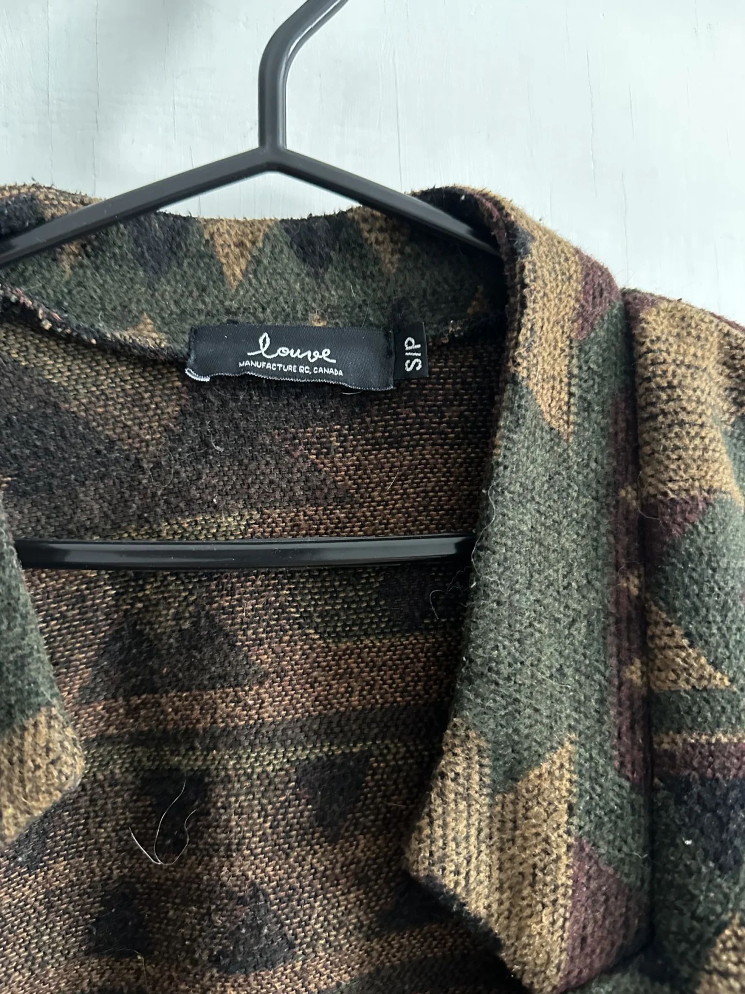 Image for Manteau Louve Design