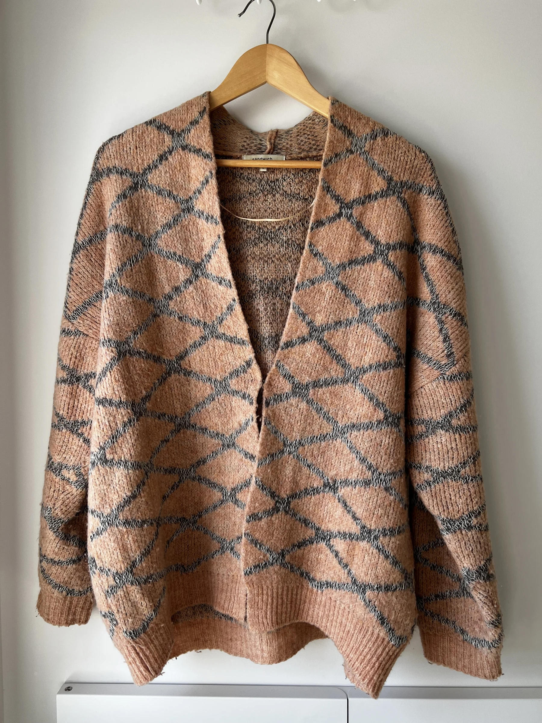 Veste en tricot Sandwich seconde main
